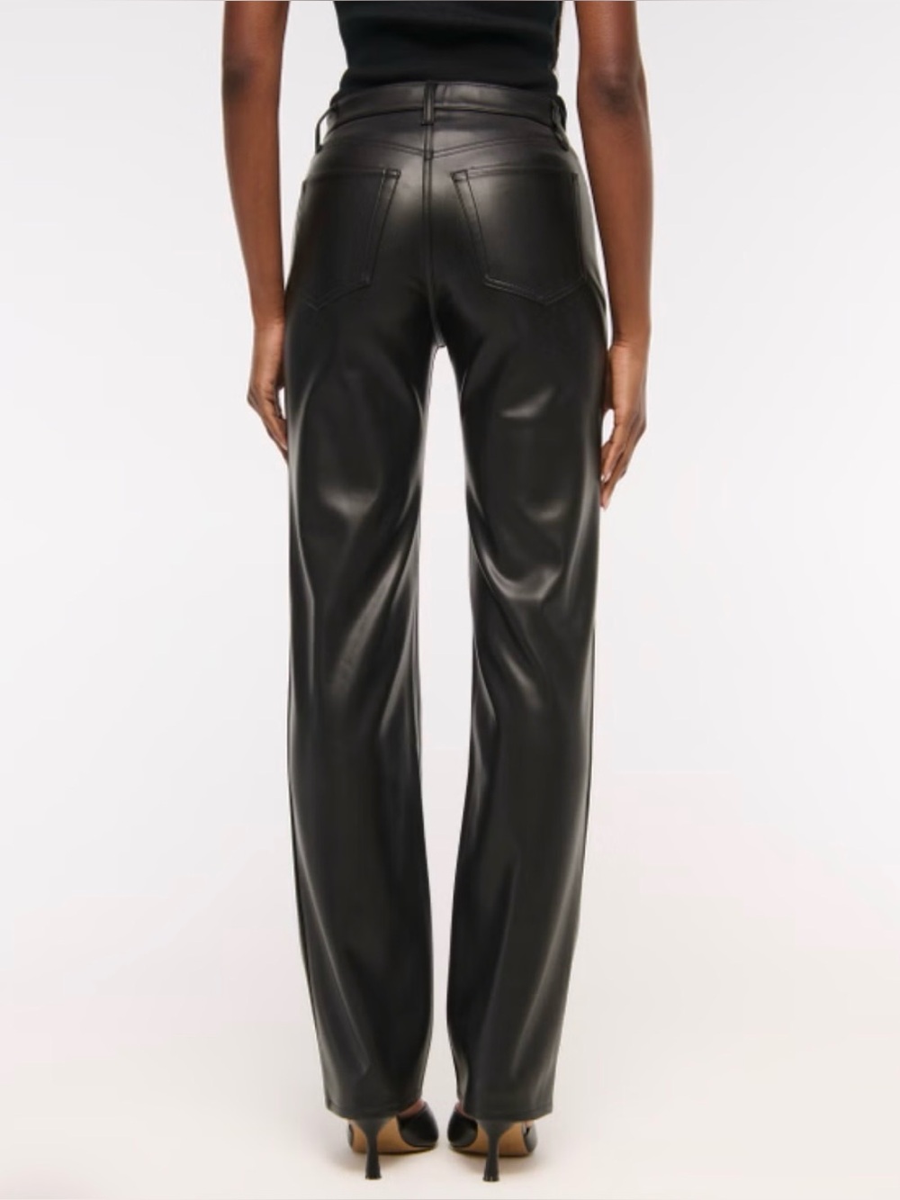 Abercrombie & Fitch Vegan Leather Pants